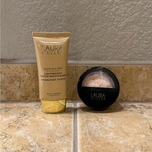 Laura Geller Quench-N-Tint Moisturizer & Baked Powder